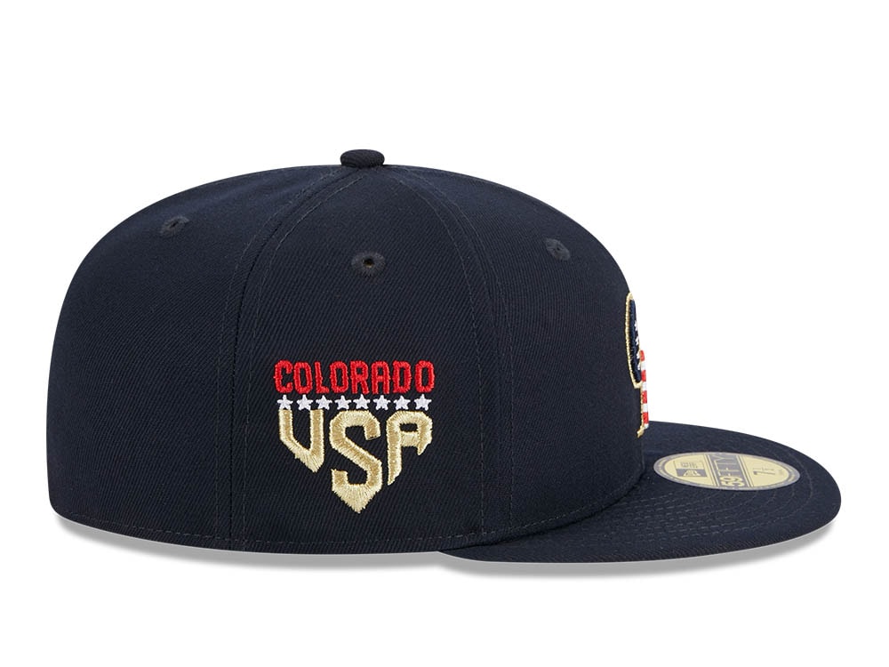 New Era Colorado Rockies 4th of July 23 59Fifty Fitted Hat
