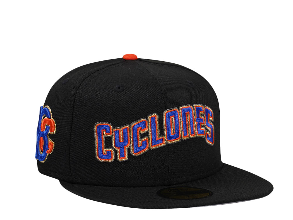 New Era Brooklyn Cyclones Black Gold Edition 59Fifty Fitted Hat