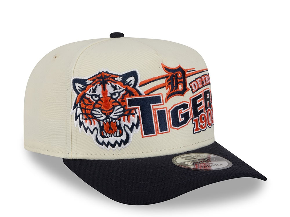 New Era Detroit Tigers 1901 Classic Chrome Edition 9Fifty A Frame Snapback Cap