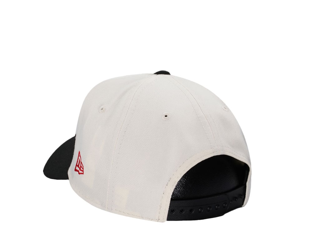 New Era Chicago Bulls 6x Champions Chrome Two Tone 9Forty A Frame Snapback Hat