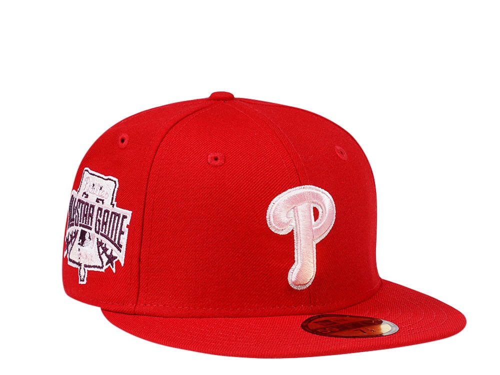 New Era Philadelphia Phillies All Star Game 1996 Shiny Pink Edition 59Fifty Fitted Hat