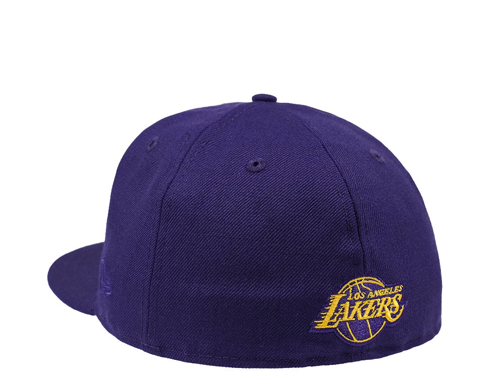 New Era Los Angeles Lakers Purple Palm Tree Edition 59Fifty Fitted Hat