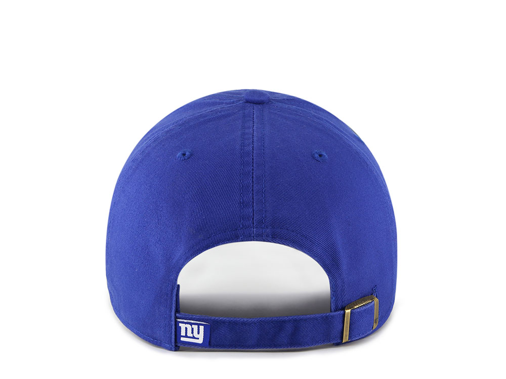 47Brand New York Giants Royal Blue Classic Edition Clean Up Strapback Cap