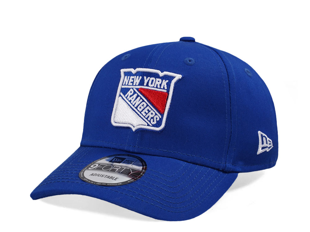 New Era New York Rangers NHL Injection 2024 Royal Blue 9Forty Snapback Hat