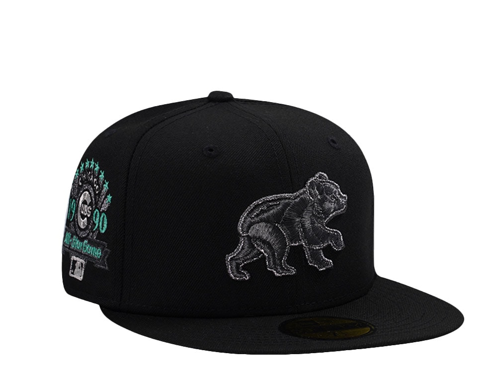 New Era Chicago Cubs All Star Game 1990 Black Prime Edition 59Fifty Fitted Cap