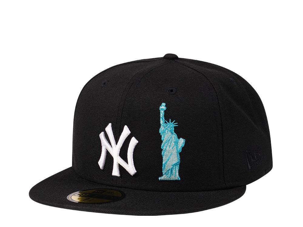 New Era New York Yankees NYC Icons Black and Pink Edition 59Fifty Fitted Hat