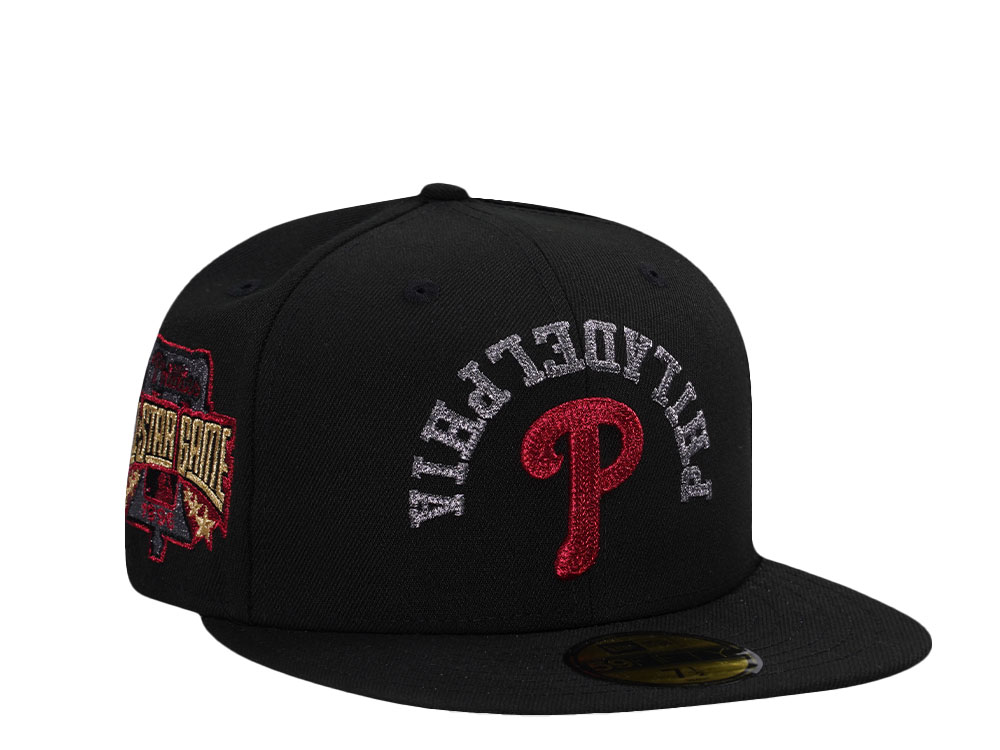 New Era Philadelphia Phillies All Star Game 1996 Chain Stitch Metallic Prime Edition 59Fifty Fitted Cap