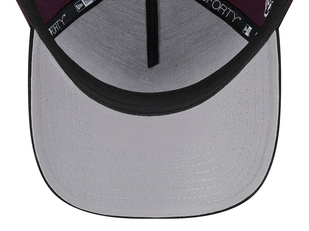 New Era Philadelphia Phillies 100th Anniversary Two Tone Plum 9Forty A Frame Snapback Hat