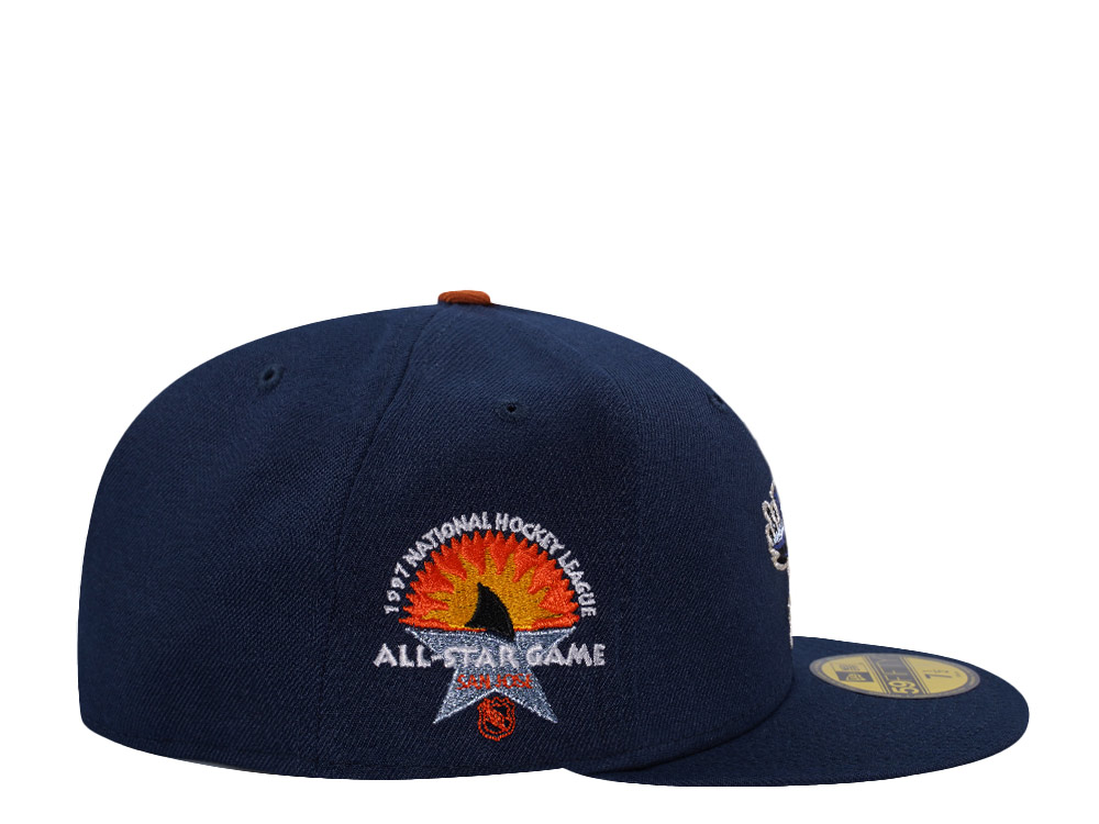 New Era San Jose Sharks All Star Game 1997 Ocean Blue Prime Edition 59Fifty Fitted Cap