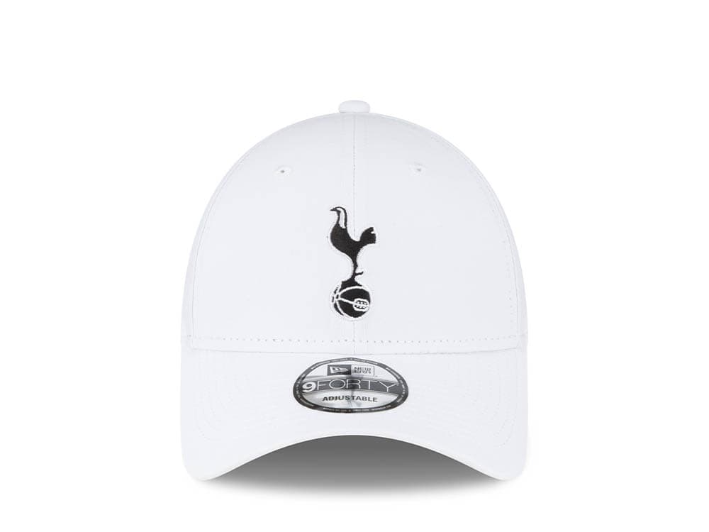 New Era Tottenham Hotspur White Repreve 9Forty Strapback Hat