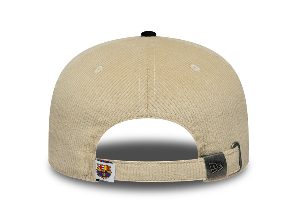 New Era Fc Barcelona Corduroy Beige Edition 19Twenty Snapback Cap