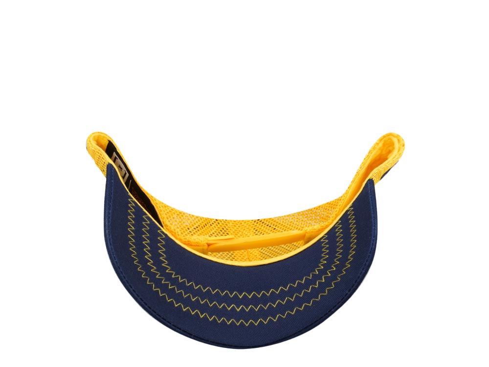 Capslab Dragon Ball Z Vegeta Blue/Yellow Trucker Snapback Hat