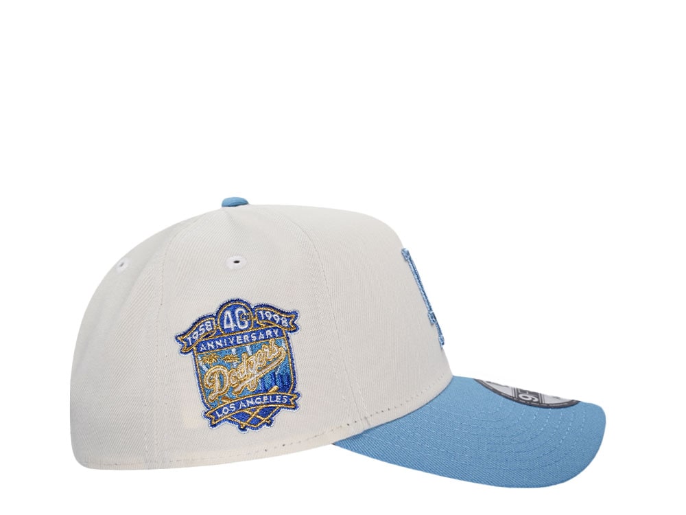 New Era Los Angeles Dodgers 40th Anniversary Chrome Gold Edition 9Forty A Frame Snapback Hat