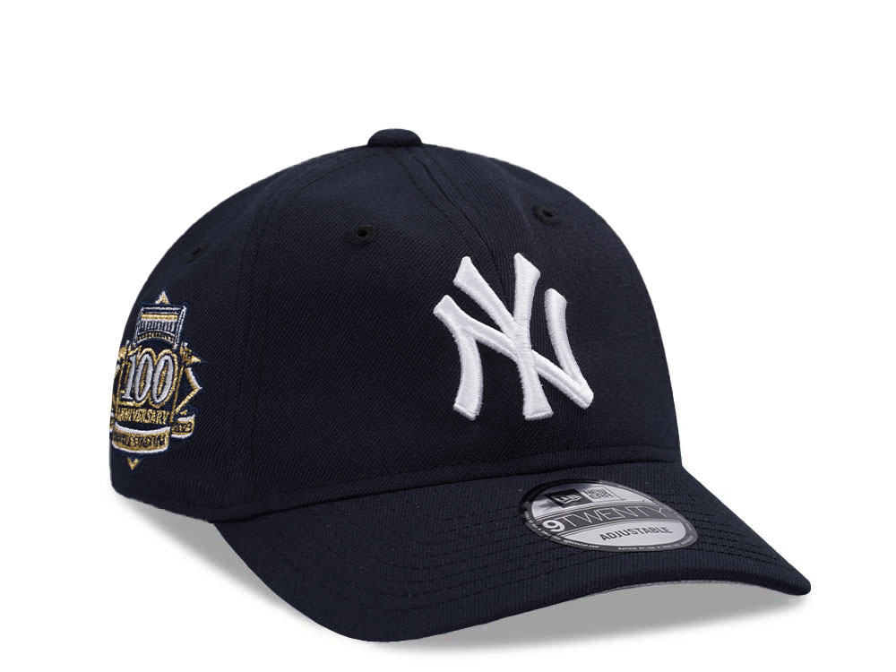 New Era New York Yankees 100 Anniversary Navy Edition 9Twenty Strapback Hat