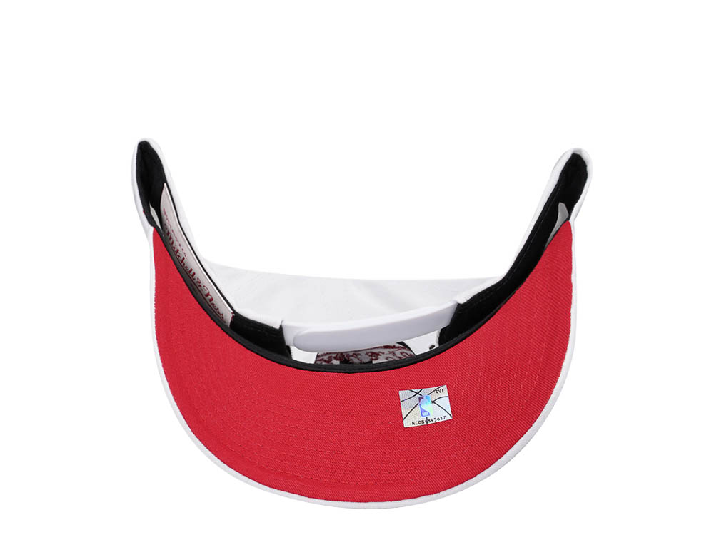 Mitchell & Ness Chicago Bulls All in Pro White Snapback Hat