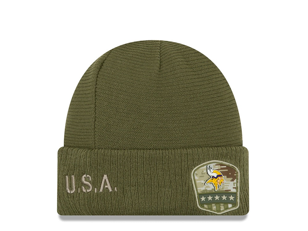 New Era Minnesota Vikings Salute to Service 2019 Mutse