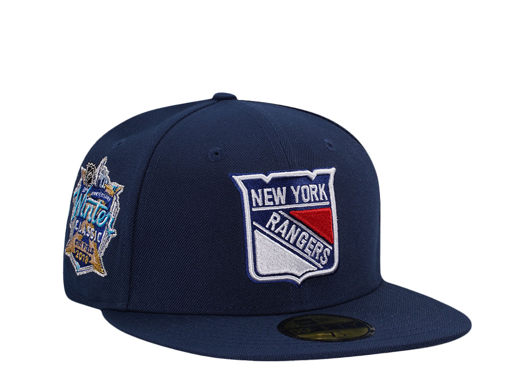 New Era New York Rangers Winter Classic 2018 Oceanside Blue Edition 59Fifty Fitted Hat
