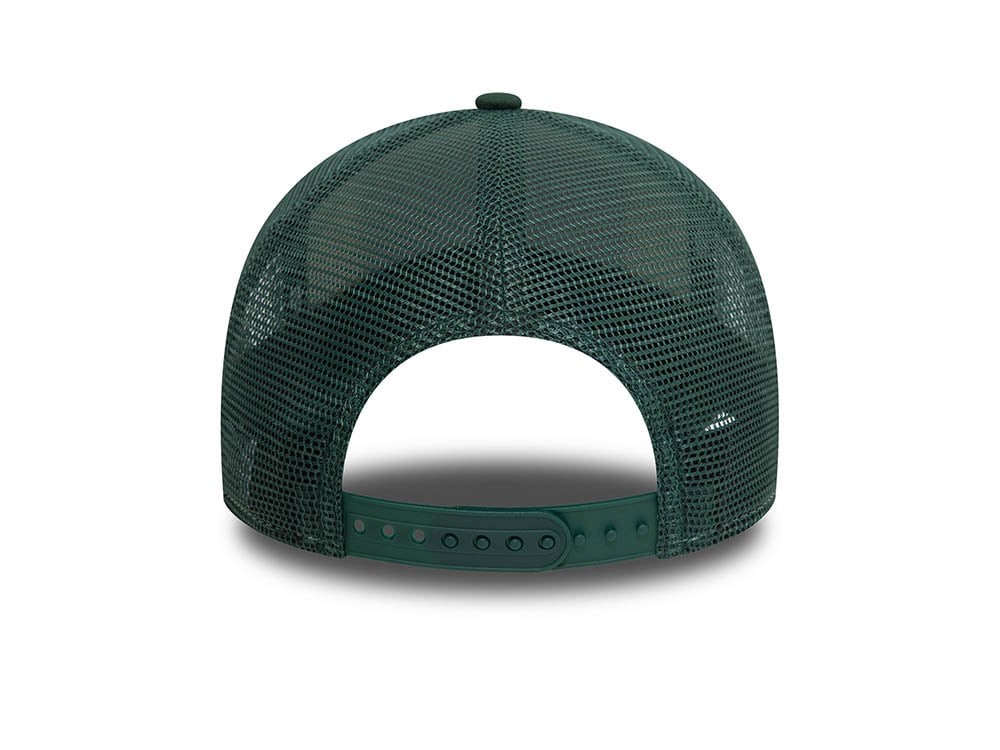 New Era Ski Patch Trucker Adjustable A Frame Snapback Hat