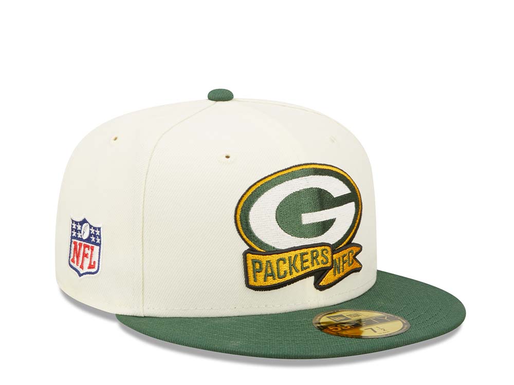 New Era Green Bay Packers NFL Sideline 2022 59Fifty Fitted Hat