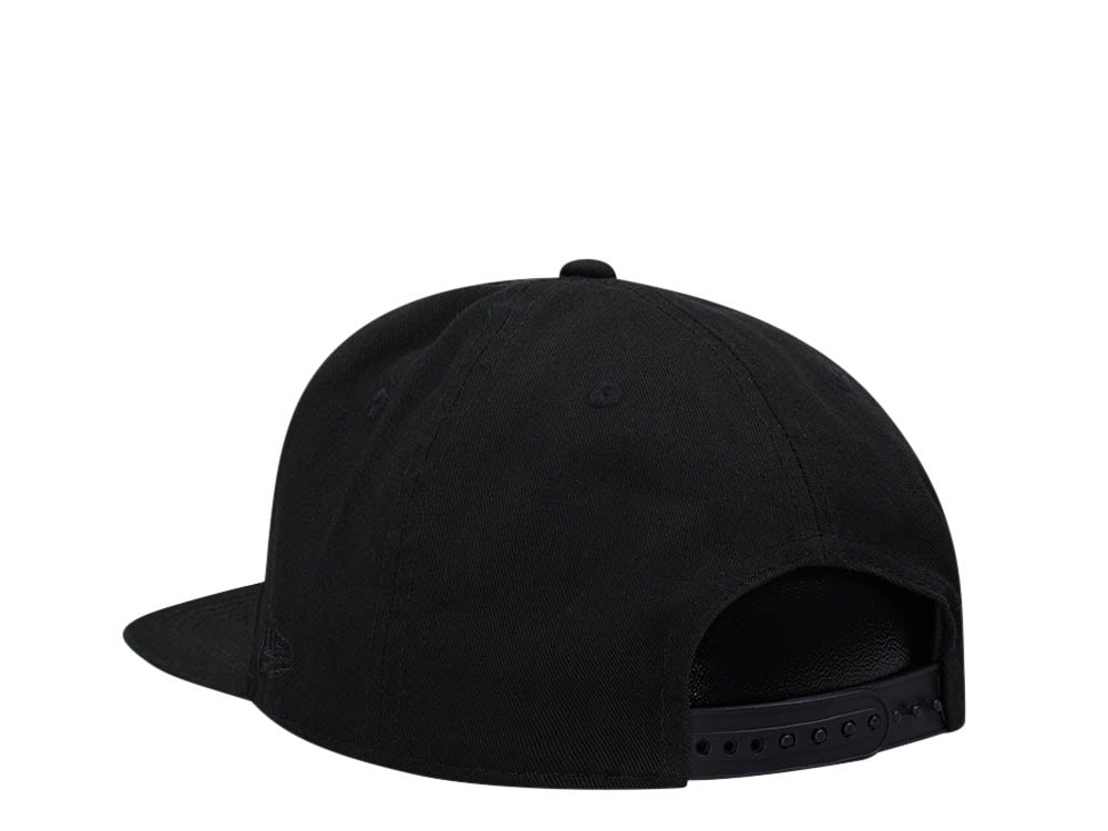 New Era New York Mets Black Classic Edition Golfer Snapback Hat