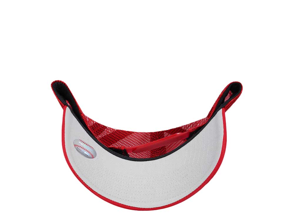 47Brand Cincinnati Reds BCPTN World Series Red Foam Champ Offside Trucker Snapback Hat