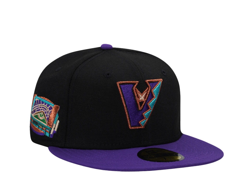 New Era Arizona Diamondbacks Stadium Patch Two Tone Edition 59Fifty Fitted Hat