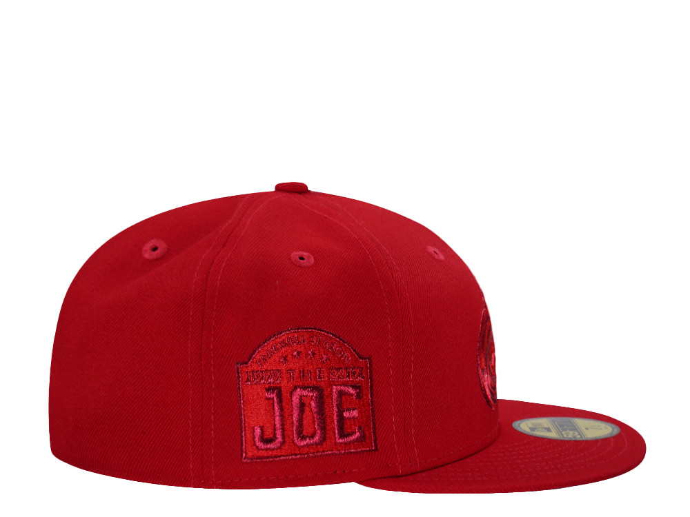 New Era Detroit Red Wings Metallic Farewell the Joe  Red Prime Edition 59Fifty Fitted Cap