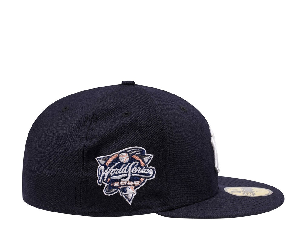 New Era New York Yankees World Series 2000 Navy and Peach Edition 59Fifty Fitted Hat