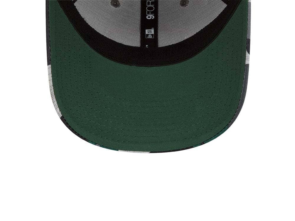 New Era Green Bay Packers NFL Training Camp 22 Camo 9Forty Stretch Snapback Hat