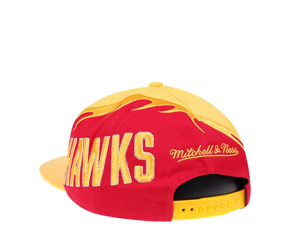 Mitchell & Ness Atlanta Hawks NBA Spiral Deadstock Hardwood Classic Snapback Hat