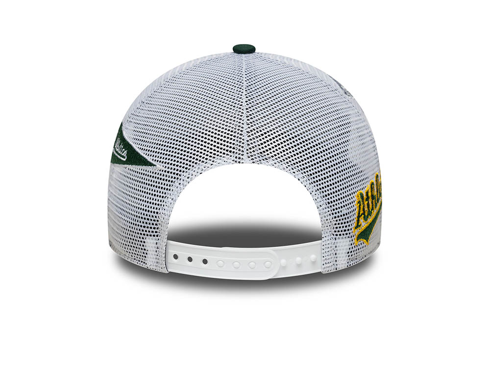 New Era Oakland Athletics Multi Patch 9Forty A Frame Trucker Snapback Cap