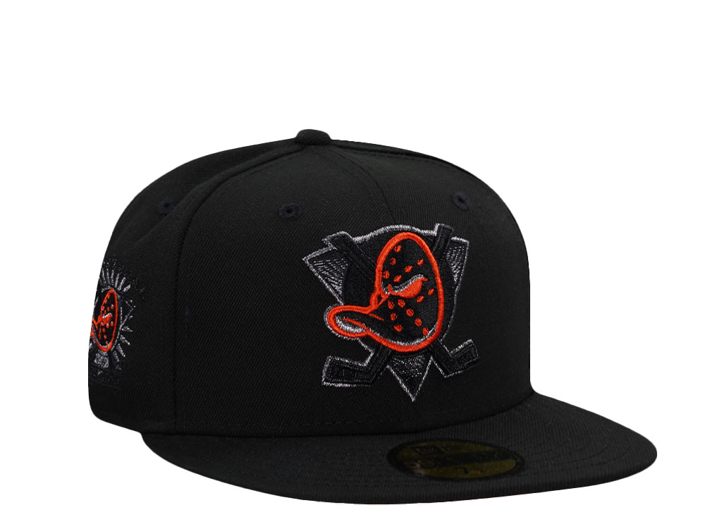 New Era Anaheim Ducks Inaugural Season Metallic Fade Back Prime Edition 59Fifty Fitted Cap
