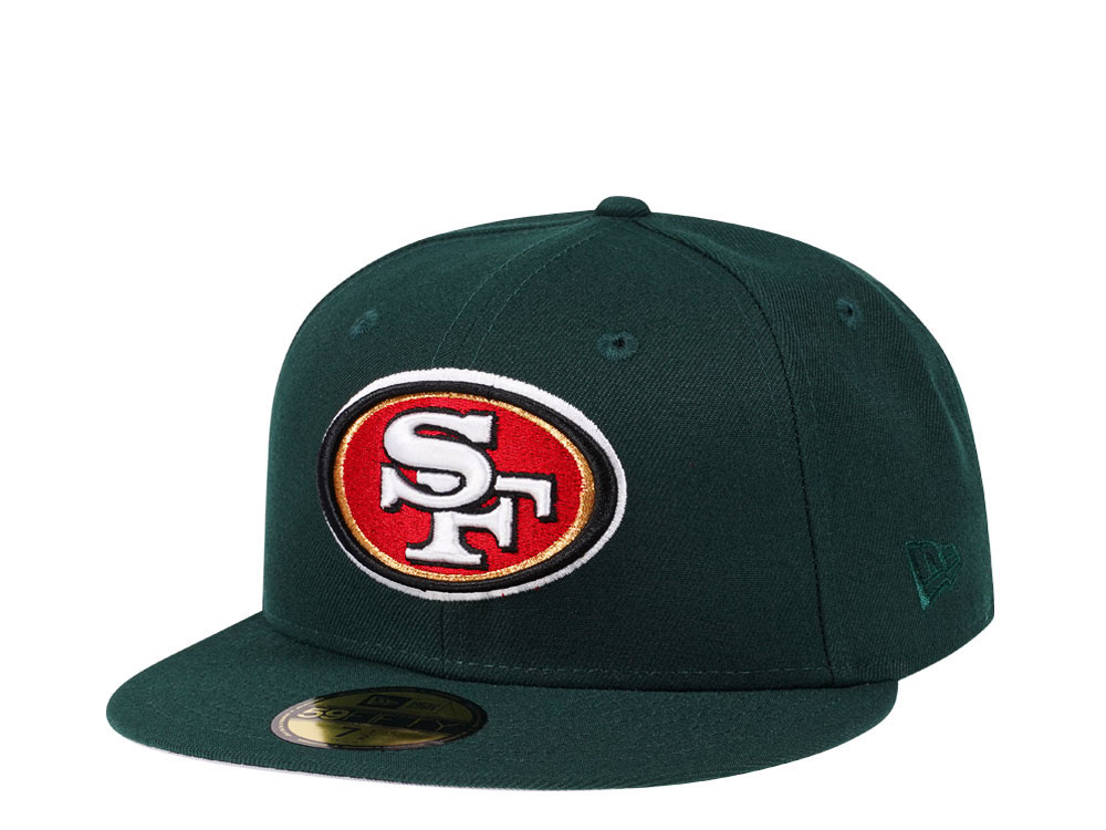 New Era San Francisco 49ers Dark Green Edition 59Fifty Fitted Hat