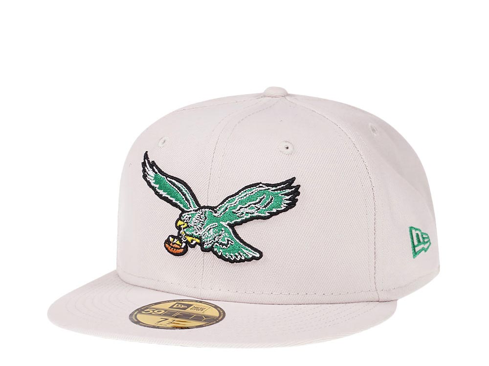 New Era Philadelphia Eagles Stone Edition 59Fifty Fitted Hat