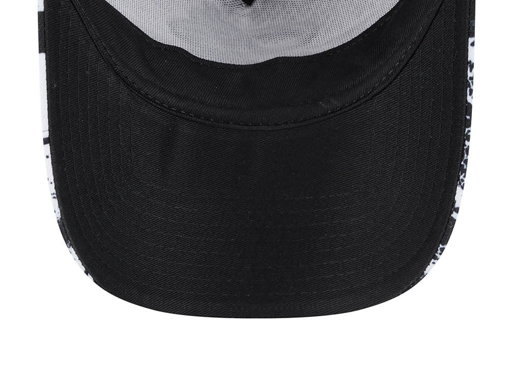 New Era Miami Heat NBA Tip Off 2024 Trucker 9Forty A Frame Snapback Hat