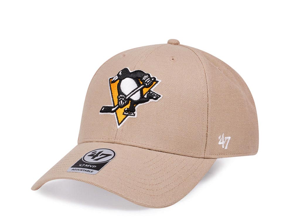 47Brand Pittsburgh Penguins Classic Wheat Snapback Hat