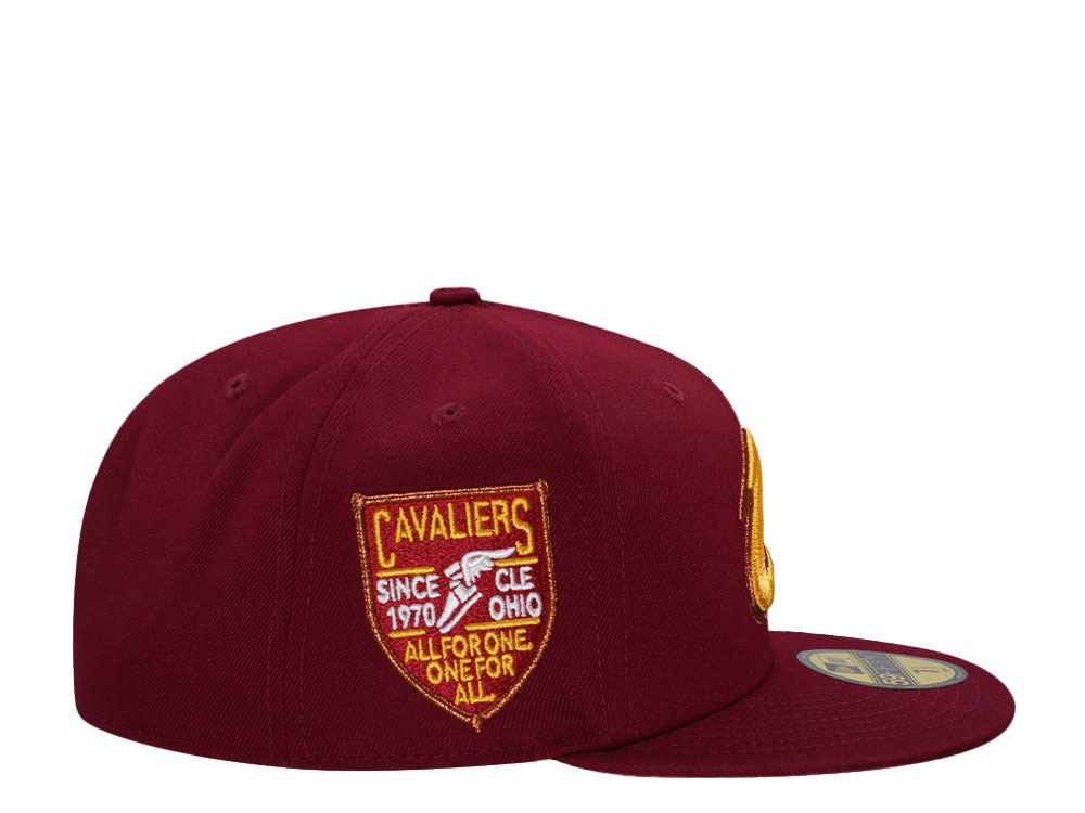 New Era Cleveland Cavaliers All for One Throwback Edition 59Fifty Fitted Hat