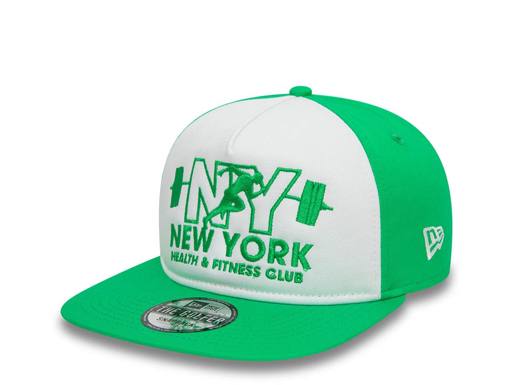 New Era New York Fitness Club A Frame Golfer Snapback Hat