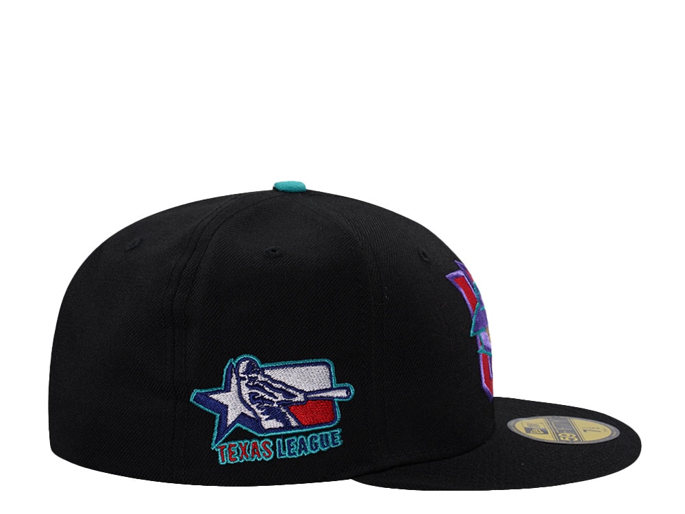 New Era Wichita Wranglers Wool Black Prime Edition 59Fifty Fitted Cap