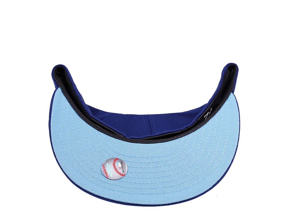 New Era Los Angeles Dodgers 60th Anniversary Glacier Blue Edition 59Fifty Fitted Hat