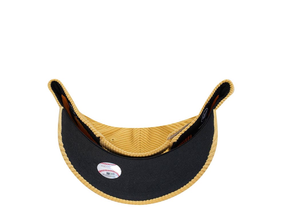 47Brand Pittsburgh Pirates Maize Thick Cord MVP Strapback Hat