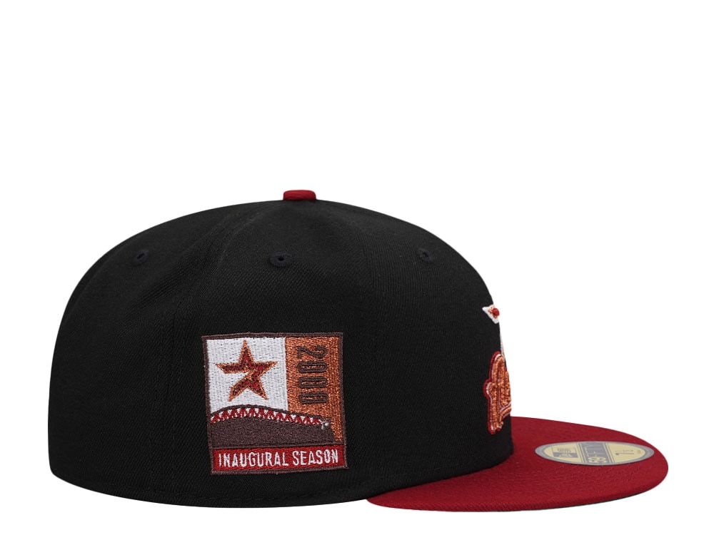 New Era Houston Astros Inaugural Season 2000 Copper Brick Two Tone Edition 59Fifty Fitted Hat