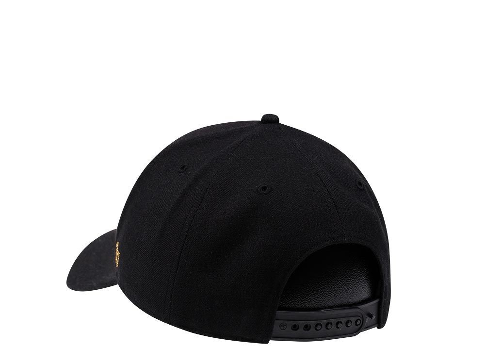 47Brand New York Yankees Black and Gold Classic Snapback Hat