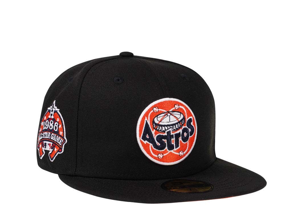 New Era Houston Astros All Star Game 1986 Black Prime Edition 59Fifty Fitted Hat