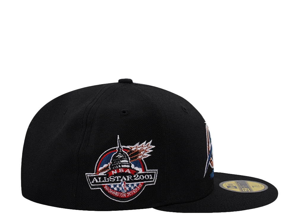 New Era Washington Wizards All Star Game 2001 Wool Black Throwback Edition 59Fifty Fitted Cap