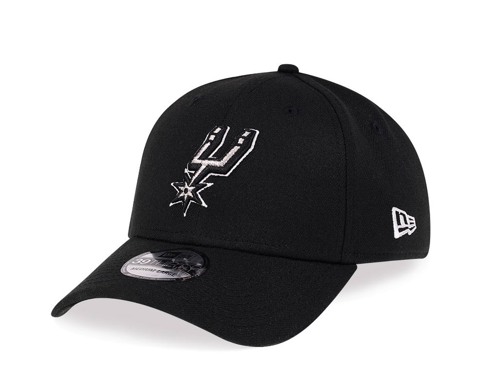 New Era San Antonio Spurs Classic Black Edition 39Thirty Stretch Hat
