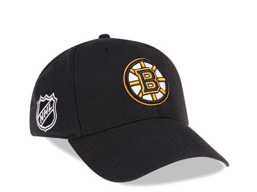 47Brand Boston Bruins Classic Black Snapback Hat
