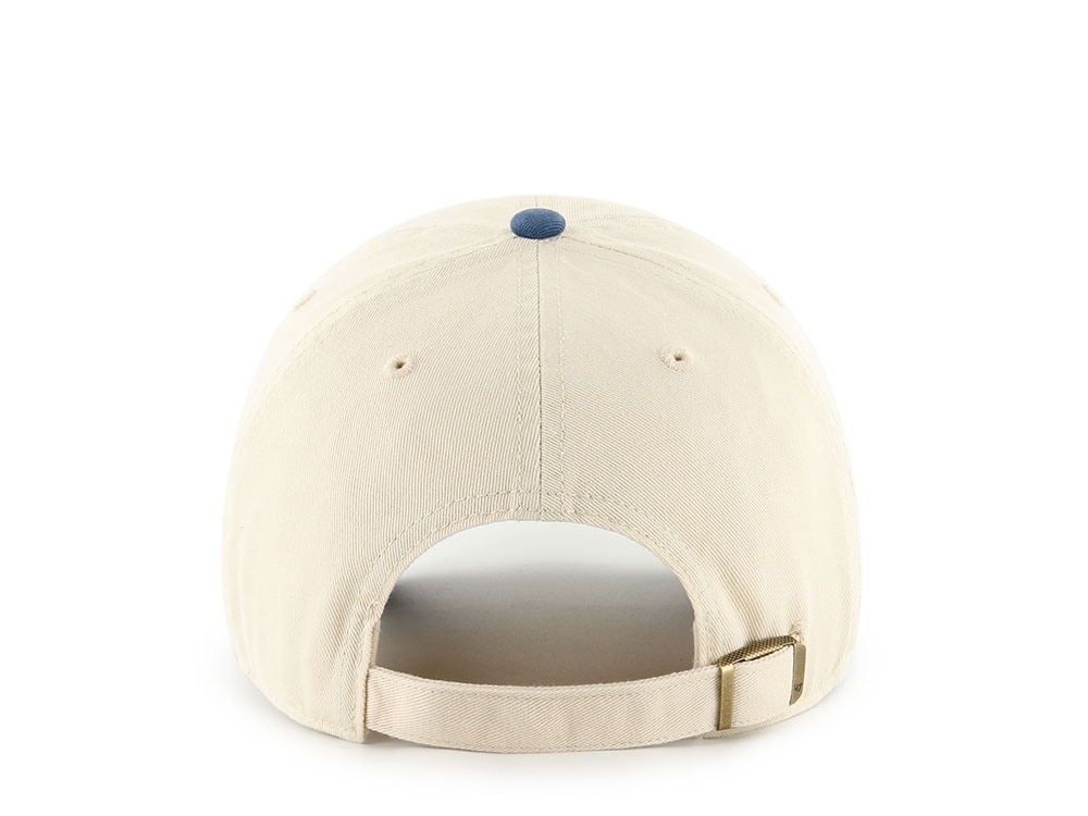 47Brand New York Yankees Natural Two Tone Edition Clean Up Strapback Cap
