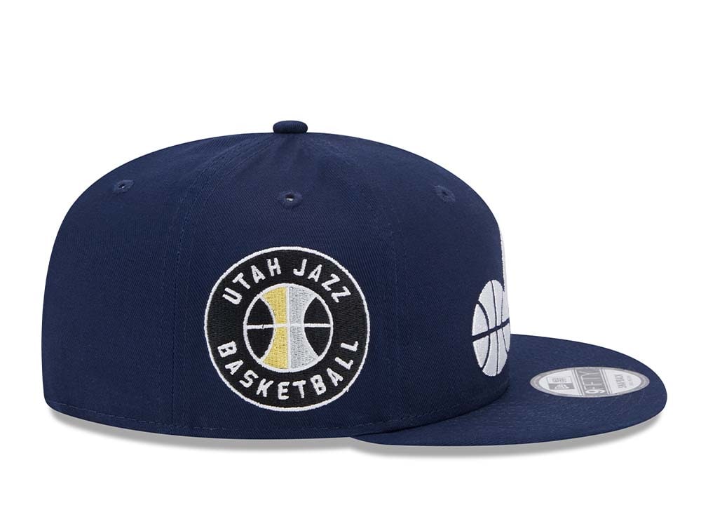 New Era Utah Jazz NBA Patch Navy Edition 9Fifty Snapback Hat