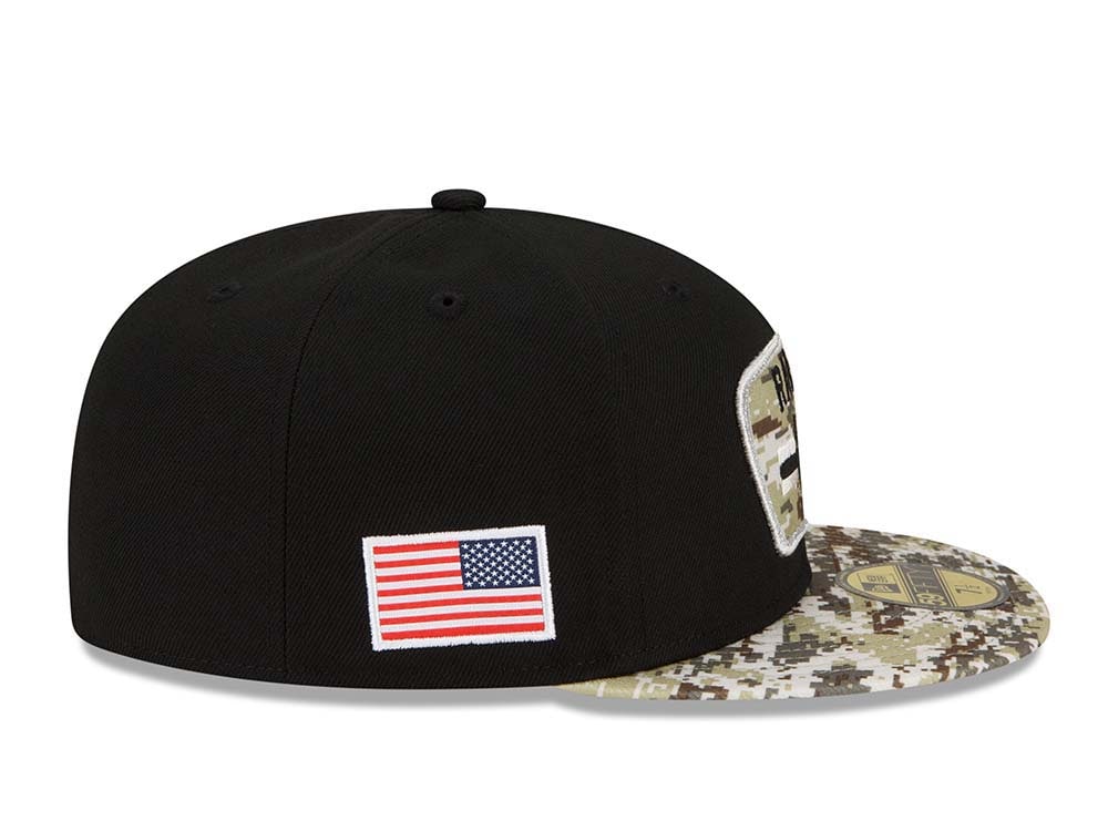 New Era Las Vegas Raiders Salute to Service 21 59Fifty Fitted Hat